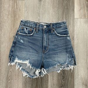 Curve Love High Rise Mom Shorts